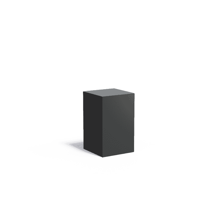 AS3 - Aluminium,Sokkels,Sokkel,500 x 500 x 800 mm