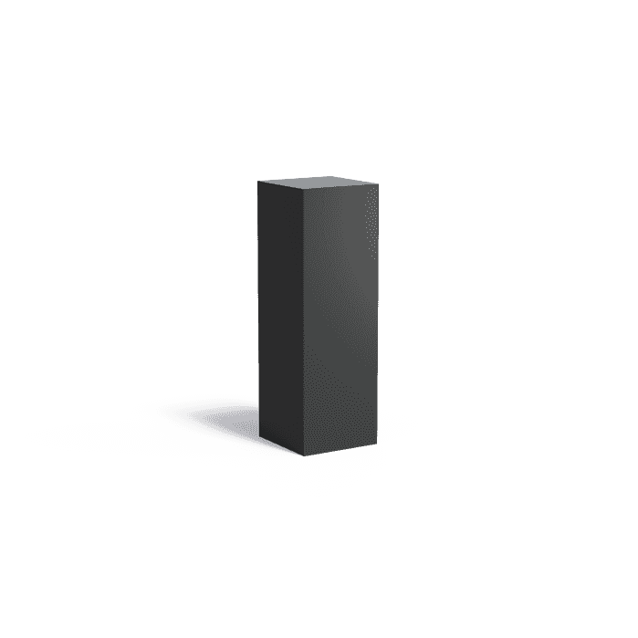 AS5 - Aluminium,Sokkels,Sokkel,400 x 400 x 1200 mm
