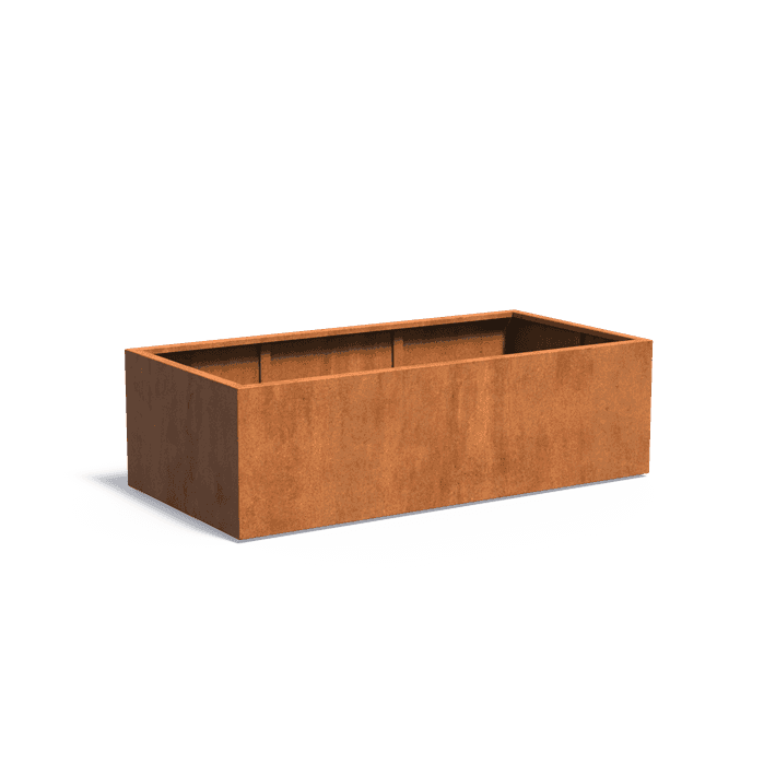 CA20.1 - Stal kortenowska,Donice,CARREZ z dnem,2000 x 1000 x 600 mm