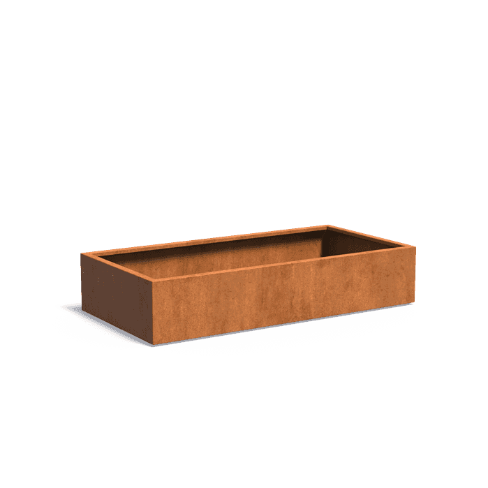 CA20.2 - Stal kortenowska,Donice,CARREZ z dnem,2000 x 1000 x 400 mm