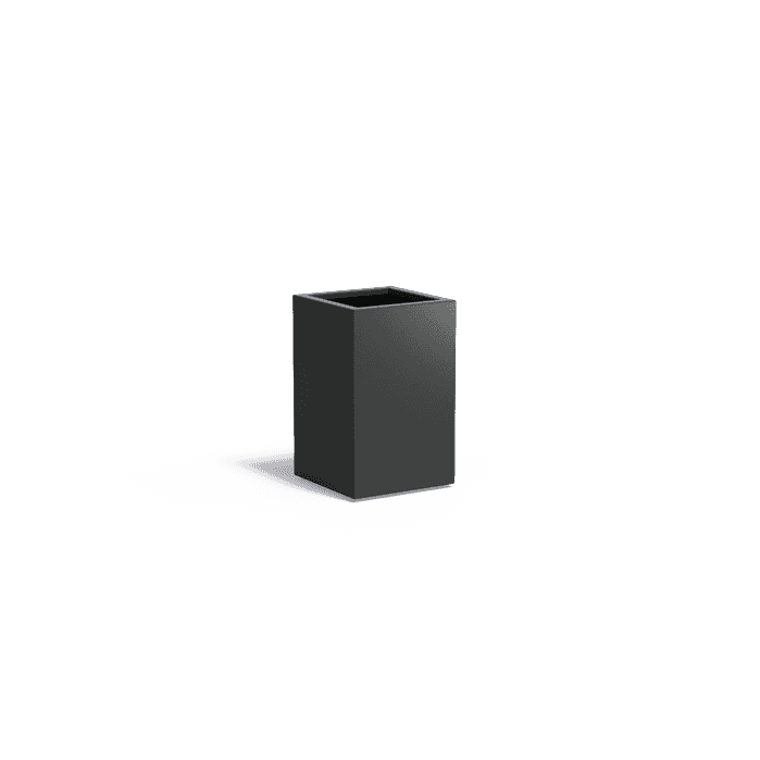 AF9.1 - Aluminium,Plantenbakken,CARREZ met bodem,500 x 500 x 800 mm