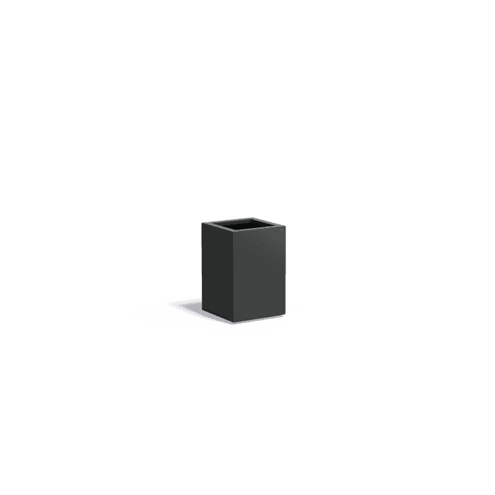 AF10.1 - Aluminium,Donice,CARREZ z dnem,400 x 400 x 600 mm