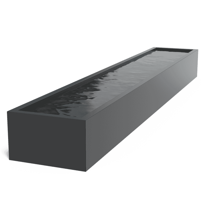 VA1 - Aluminium,Waterelementen,Vijvers standaard,6000 x 1000 x 600 mm