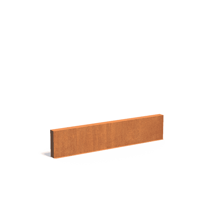 CW2.4 - Cortenstaal,Muren,Muren,3000 x 150 x 600 mm