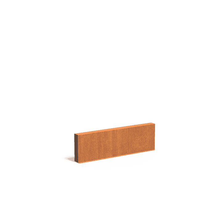 CW3.4 - Cortenstaal,Muren,Muren,2000 x 150 x 600 mm