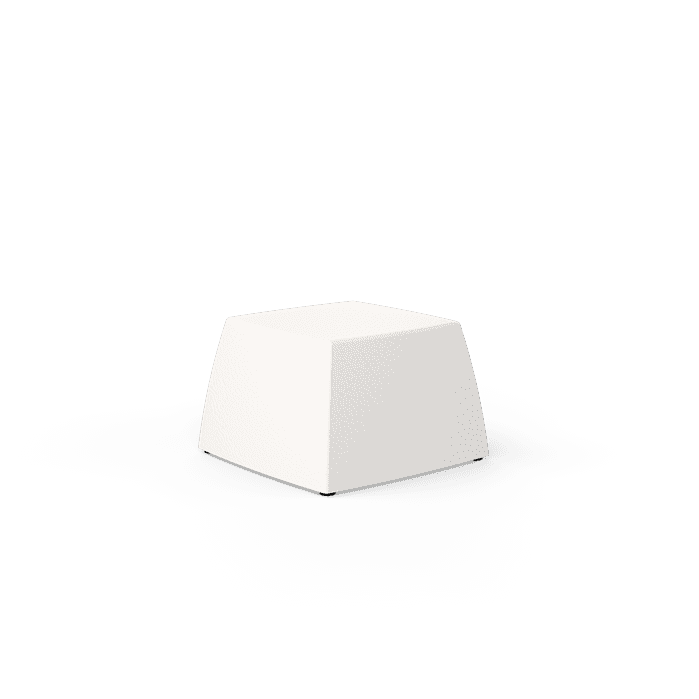 P008 Pouf White/RAL