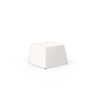 P008 Pouf White/RAL