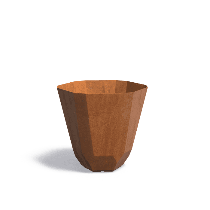CFT3 - Cortenstaal,Plantenbakken,FACET,800 x 800 mm