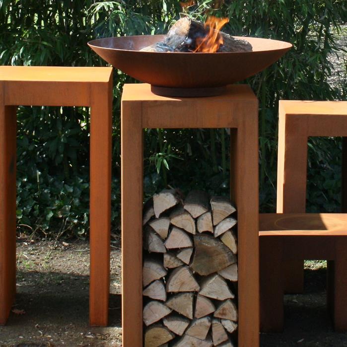 BNS5 - Steel - Stahl,Feuerschalen,HALO,1500 x 310 mm
