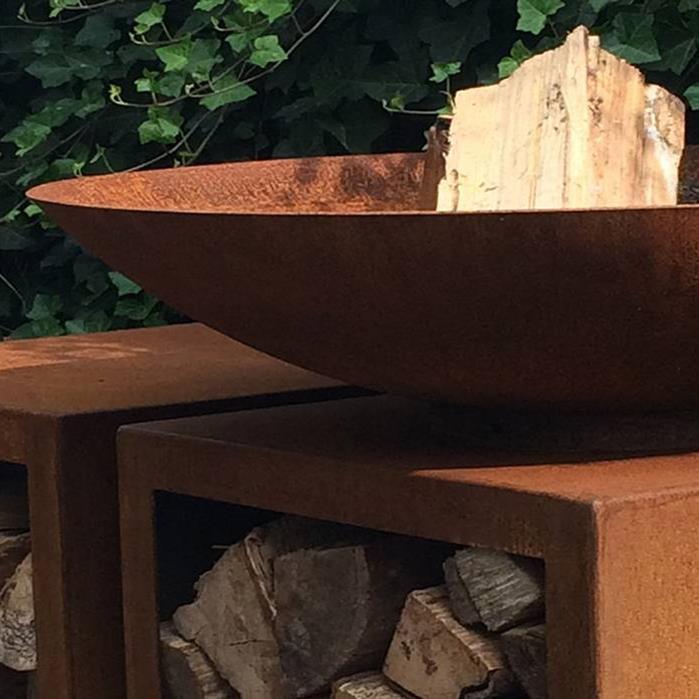 BNS5 - Steel - Stahl,Feuerschalen,HALO,1500 x 310 mm