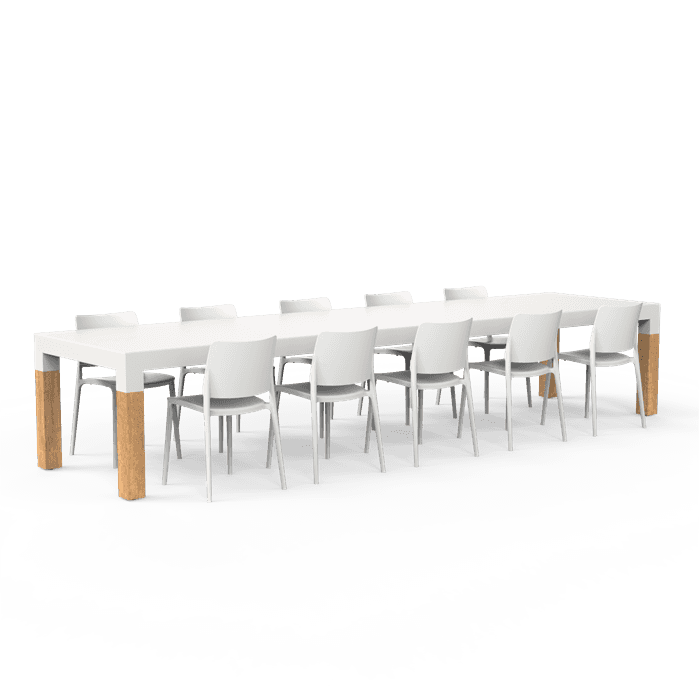 TBW400 Table Borra wooden legs