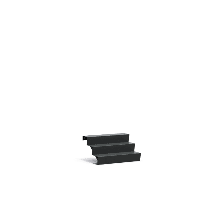 AST3.1 (3 stair steps) - Aluminium,Trappen,Trappen,1000 x 720 x 510 mm