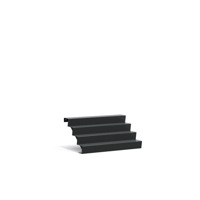 AST4.3 (4 stair steps) - Aluminium,Schody,Schody,1500 x 960 x 680 mm