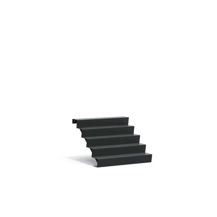 AST5.2 (5 stair steps) - Aluminium,Trappen,Trappen,1250 x 1200 x 850 mm