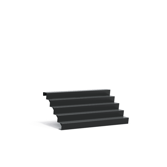 AST5.4 (5 stair steps) - Aluminium,Trappen,Trappen,2000 x 1200 x 850 mm
