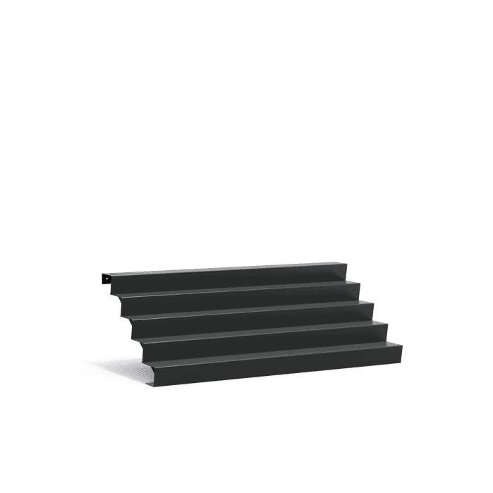 AST5.5 (5 stair steps) - Aluminium,Stairs,Stairs,2500 x 1200 x 850 mm