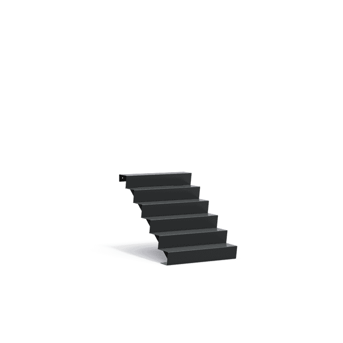 AST6.1 (6 stair steps) - Aluminium,Treppen,Treppe,1000 x 1440 x 1020 mm