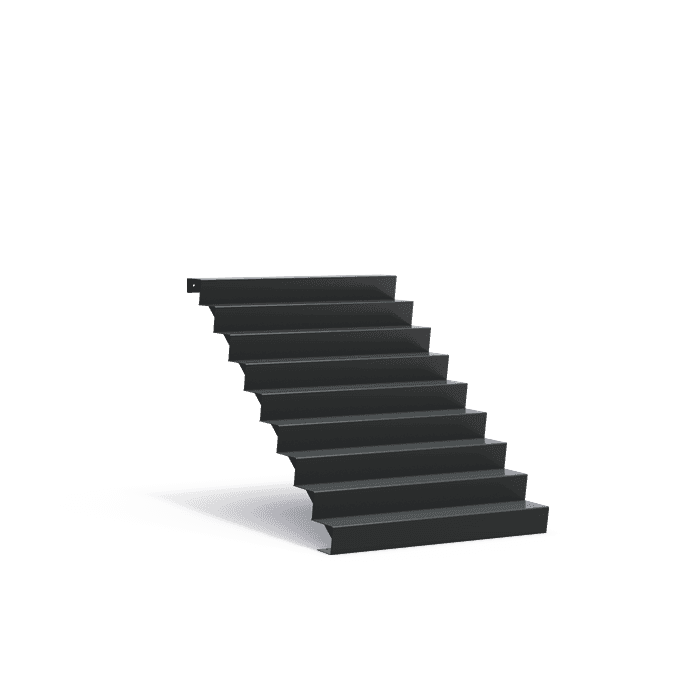 AST9.3 (9 stair steps) - Aluminium,Trappen,Trappen,1500 x 2160 x 1530 mm