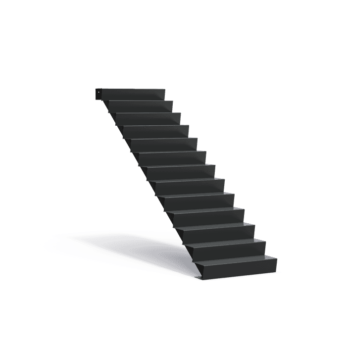 AST13.1 (13 stair steps) - Aluminium,Treppen,Treppe,1000 x 3120 x 2210 mm