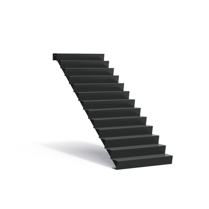 AST13.2 (13 stair steps) - Aluminium,Trappen,Trappen,1250 x 3120 x 2210 mm