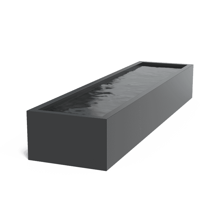 VA3 - Aluminium,Water features,Ponds standard,4000 x 1000 x 600 mm