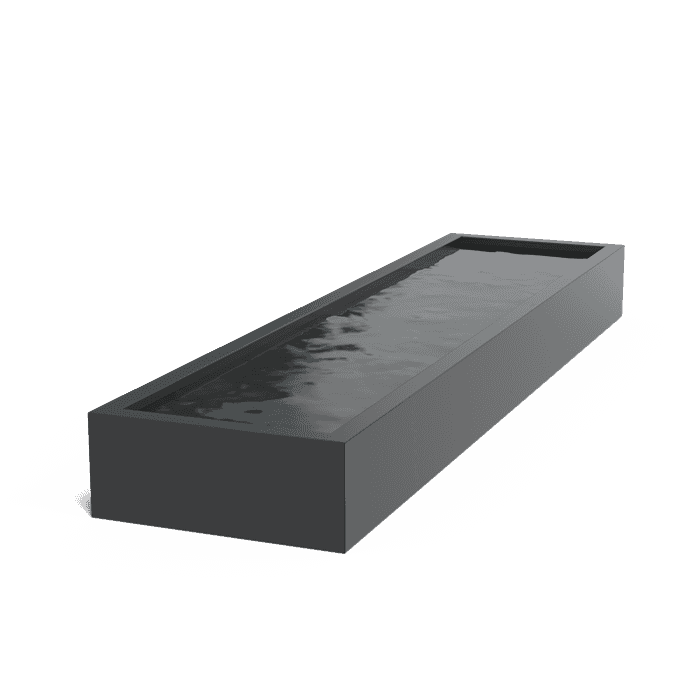 VA3.1 - Aluminium,Waterelementen,Vijvers standaard,4000 x 1000 x 400 mm
