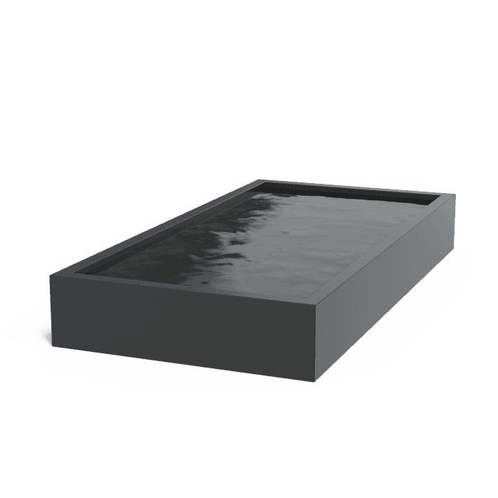 VA5.1 - Aluminium,Waterelementen,Vijvers standaard,3000 x 1500 x 400 mm