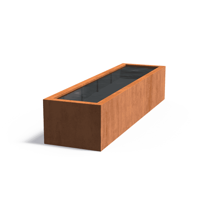 VC7 - Cortenstaal,Waterelementen,Vijvers standaard,3000 x 800 x 600 mm