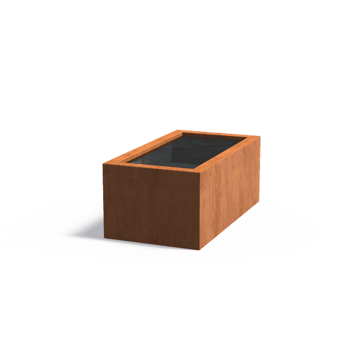 VC10 - Corten steel,Water features,Ponds standard,1500 x 800 x 600 mm