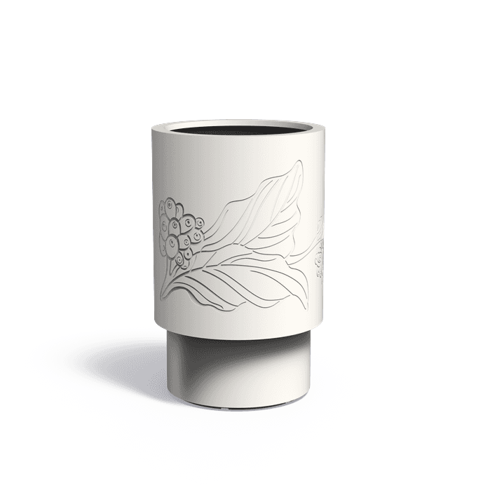 MOA4 (op=op) - Aluminium,ADEZZ sale,Plantenbak RAL 9016,700 x 1100 mm