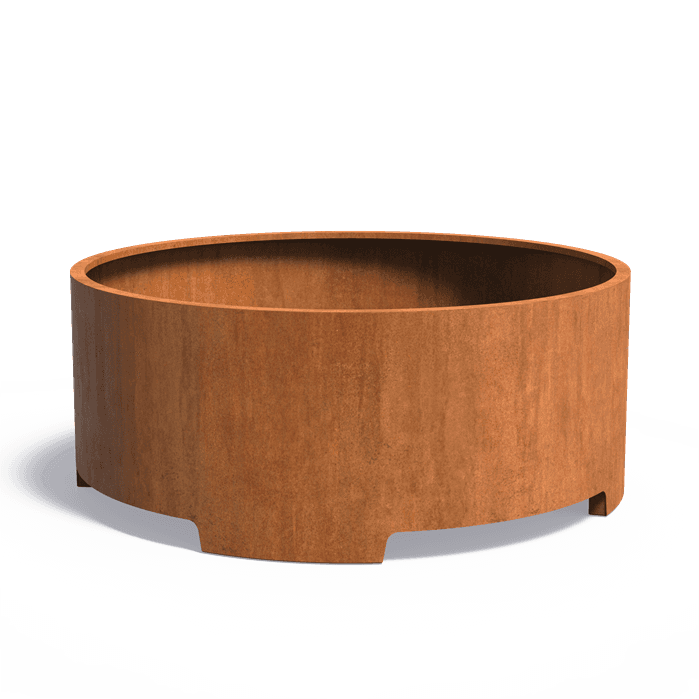 CTP1.1 - Stal kortenowska,Donice,CIRCUM z nózkami,2000 x 800 mm