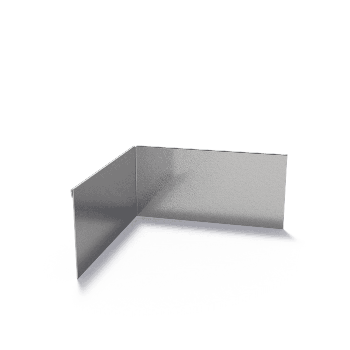 VP2.150BI - Verzinkt staal,Kantopsluitingen,Kantopsluiting hoek geplette bovenrand,300 x 300 x 150 mm