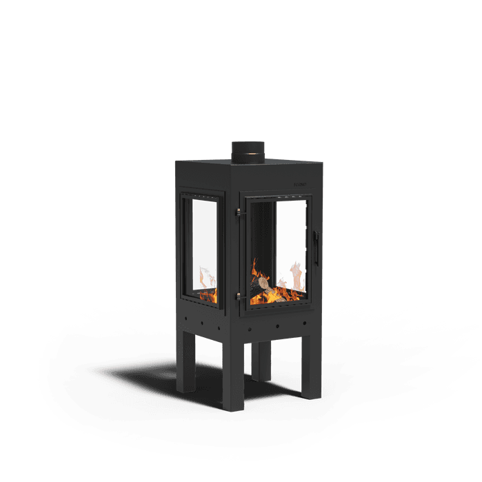 BDG1.150 HR Coating - Coated steel,Outdoor fireplaces,DIGNA,500 x 500 x 1100 mm