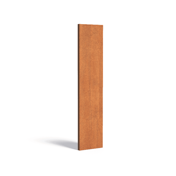 CPB5 - Corten steel,Panels,Panel Basic,400 x 50 x 1800 mm