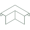 U-profile corner piece