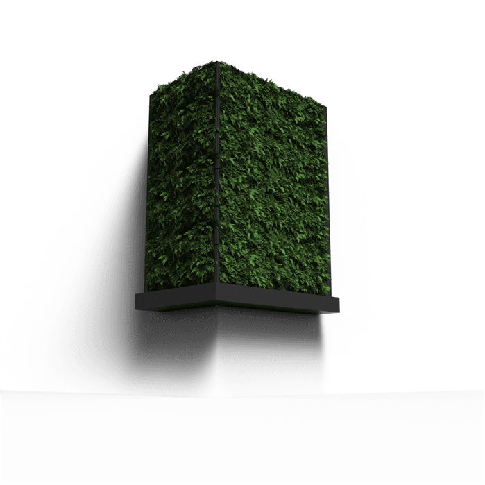 VertiWall Corner Hanging - VERTIWALL,EXAMPLES,3600 x 400 x 3300 mm