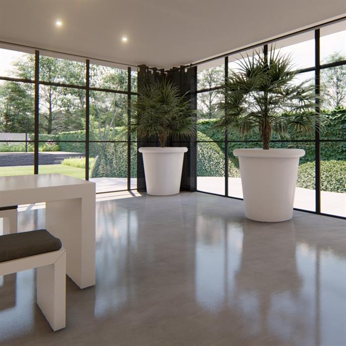 ATC2 - Gecoat staal,Plantenbakken,TUBE,800 x 756 mm